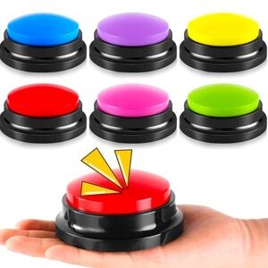 Recordable Answer Buzzers Button, “BIDDY NO BID” RECORDABLE BUTTON”, NIB